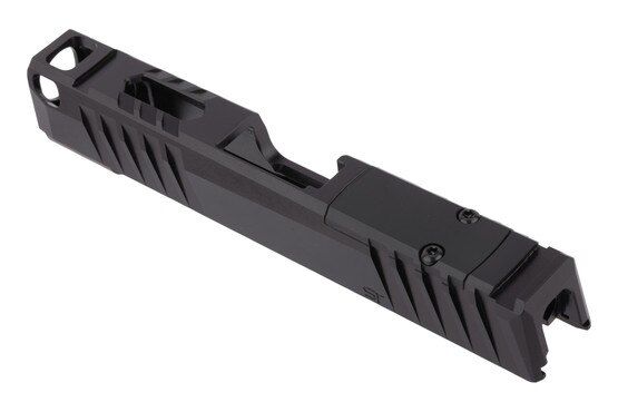 Shalo Tek P365XLC RMSc Cut Fury Slide is made from 416 stainless steel.